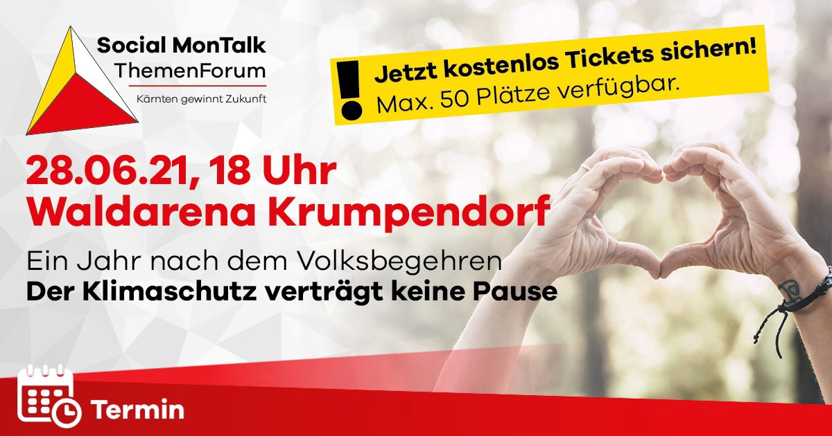 15. Social MonTalk &ndash; Der Klimaschutz vertr&auml;gt keine Pause